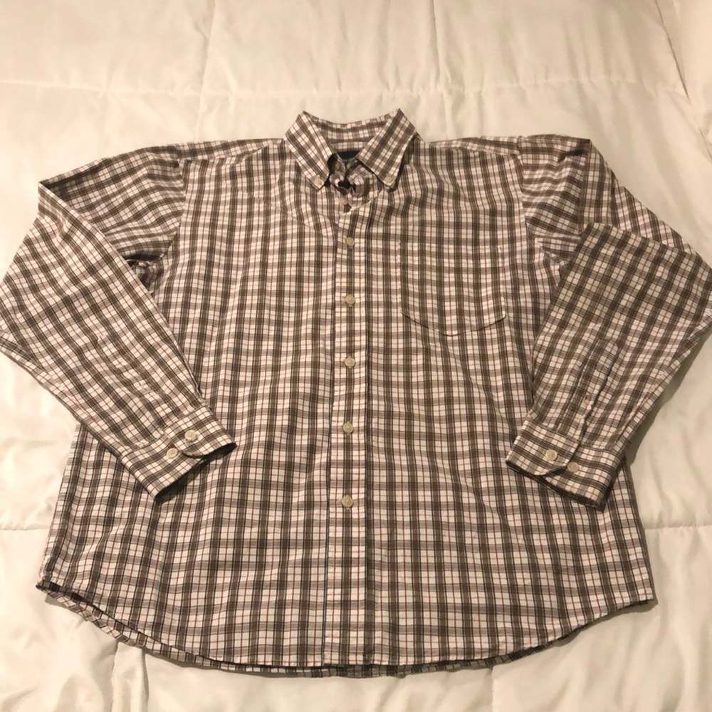 Eddie Bauer long sleeve button down shirt - Picture 1 of 8